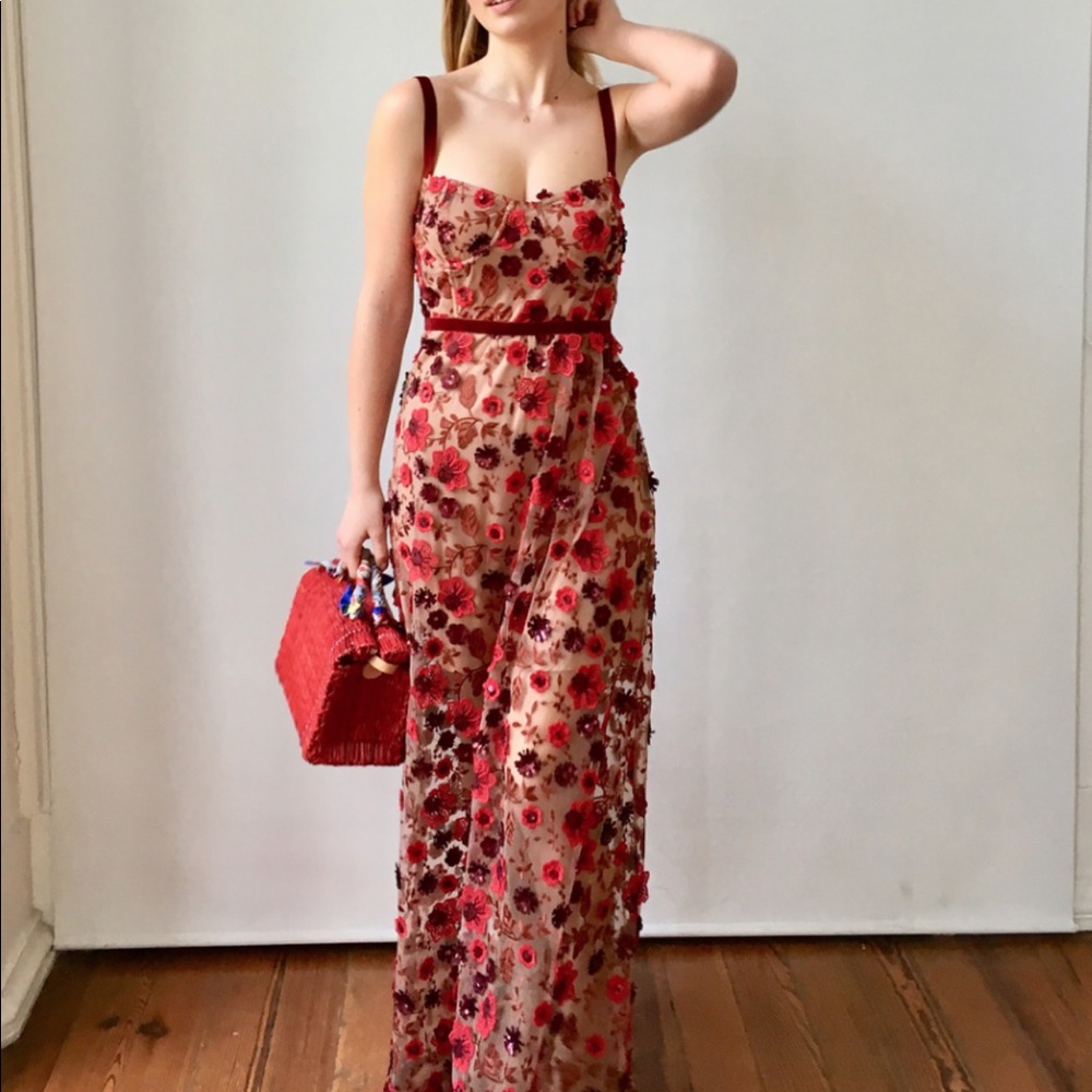 ISO For Love and Lemons Beatrice Maxi Dress